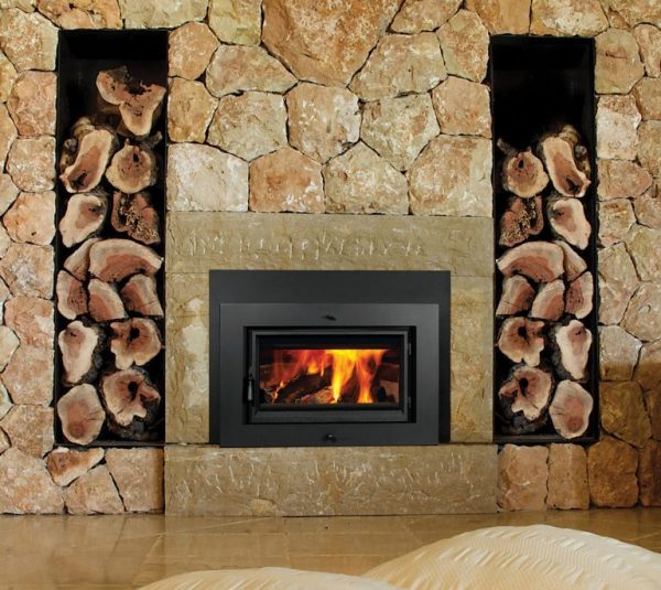 Lopi Flush Wood LargeHybridFyre Indoor Fireplace Specialist Gas
