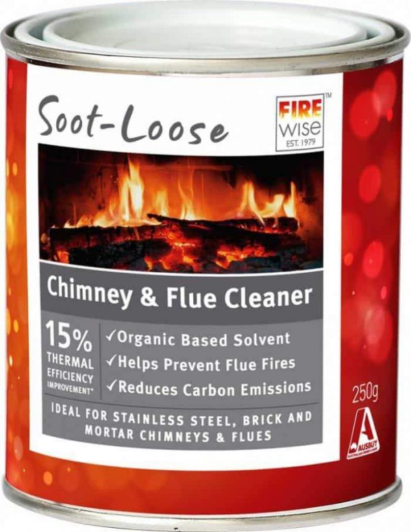 FireUp SootLoose Chimney & Flue Cleaner Indoor Fireplace Specialist