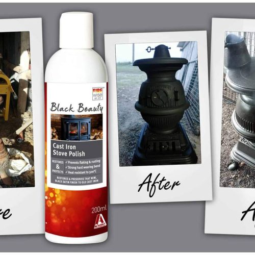 FireUp Cast Iron Stove Polish