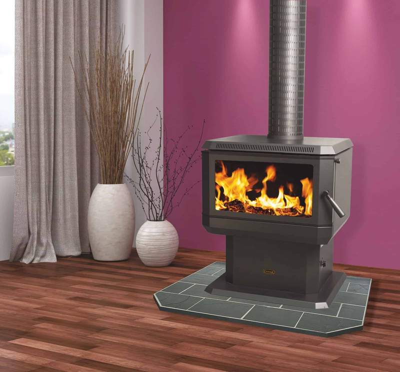 medium freestanding fireplace